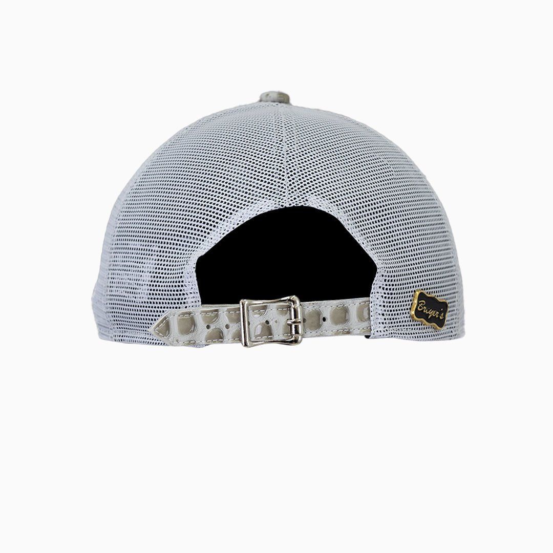 Breyer's Buck 50 Chicago White Sox Trucker Hat With Leather Visor