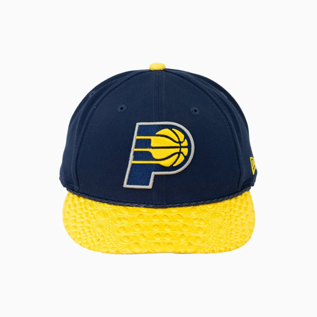 Casquette NBA Indiana Pacers de Breyer's Buck 50 avec visière en cuir