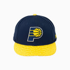 Casquette NBA Indiana Pacers de Breyer's Buck 50 avec visière en cuir