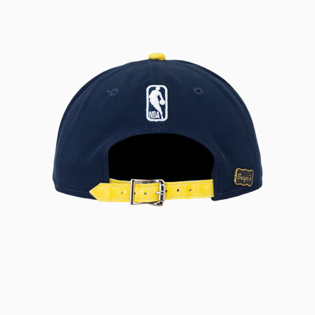 Breyer's Buck 50 Indiana Pacers NBA Hat With Leather Visor
