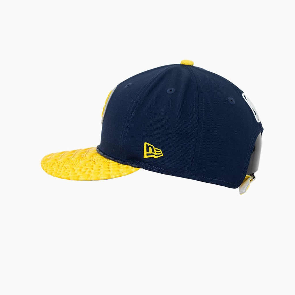 Casquette NBA Indiana Pacers de Breyer's Buck 50 avec visière en cuir