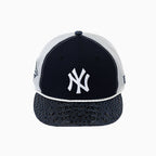Casquette Trucker New York Yankees Buck 50 de Breyer avec visière en cuir