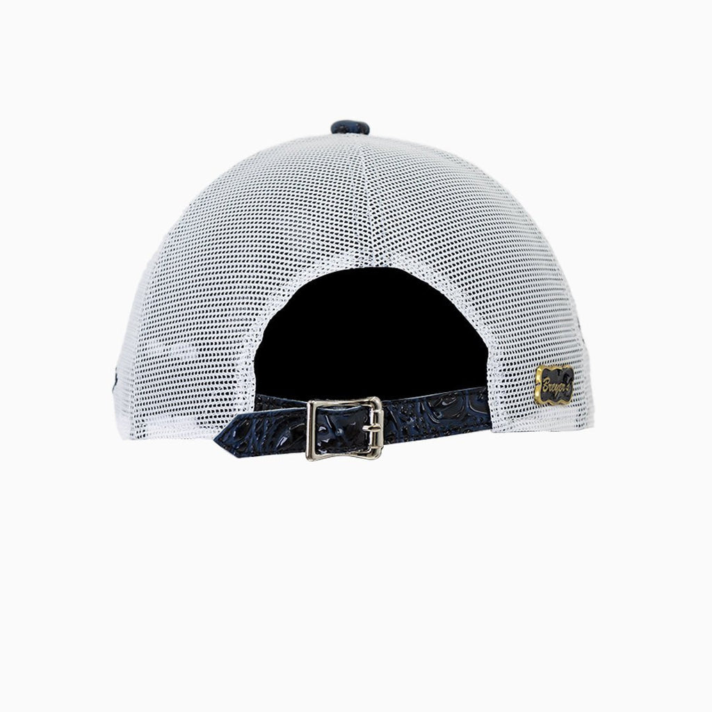 Casquette Trucker New York Yankees Buck 50 de Breyer avec visière en cuir