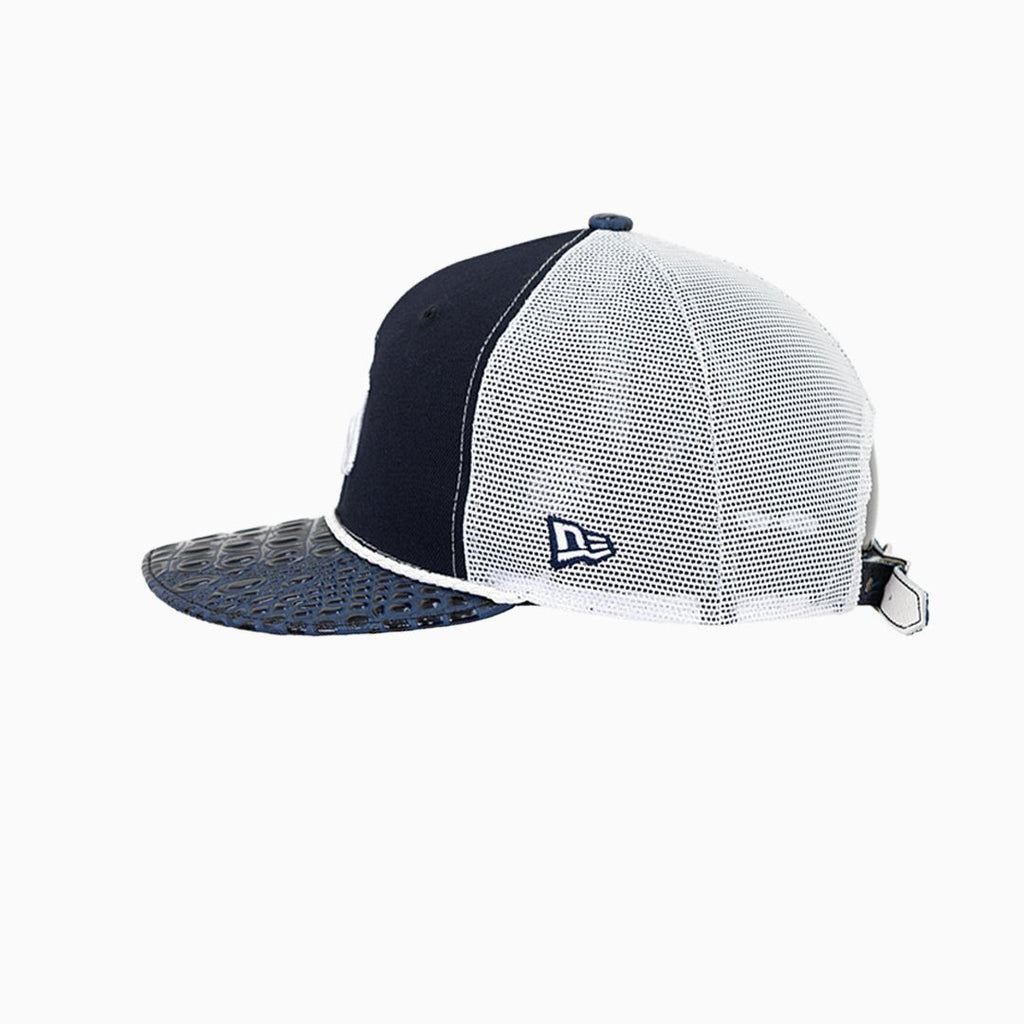 Casquette Trucker New York Yankees Buck 50 de Breyer avec visière en cuir