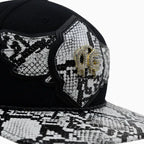 Chapeau en laine Buck 50 OG Breyer avec visière imitation peau de serpent