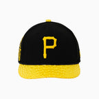 Casquette Breyer's Buck 50 des Pirates de Pittsburgh avec visière en cuir
