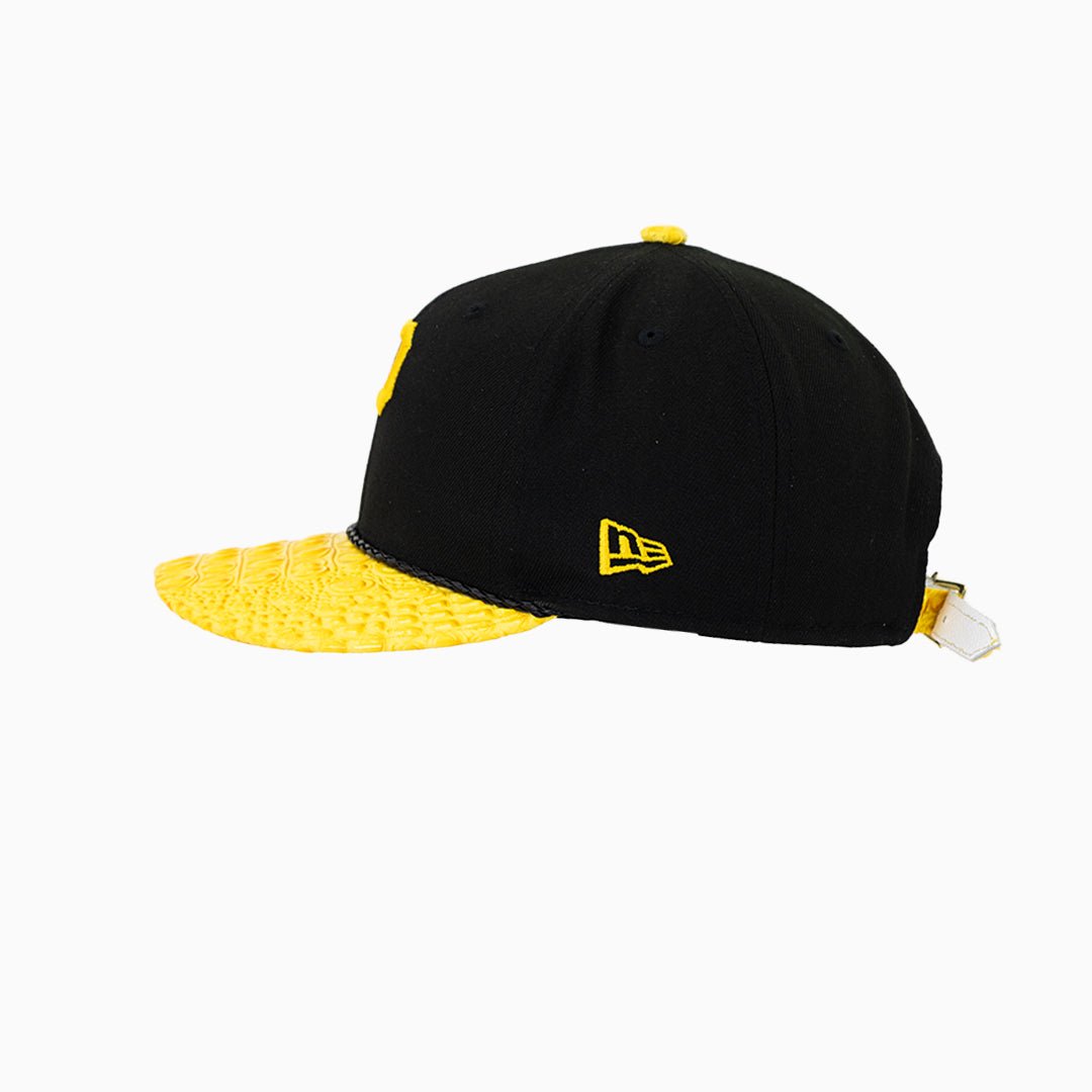 Casquette Breyer's Buck 50 des Pirates de Pittsburgh avec visière en cuir