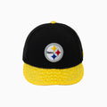 Casquette NFL Pittsburgh Steelers Breyer's Buck 50 avec visière en cuir