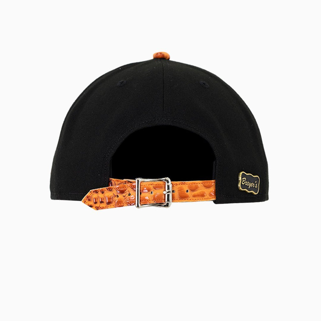 Gorra MLB San Francisco Giants de Breyer's Buck 50 con visera de cuero