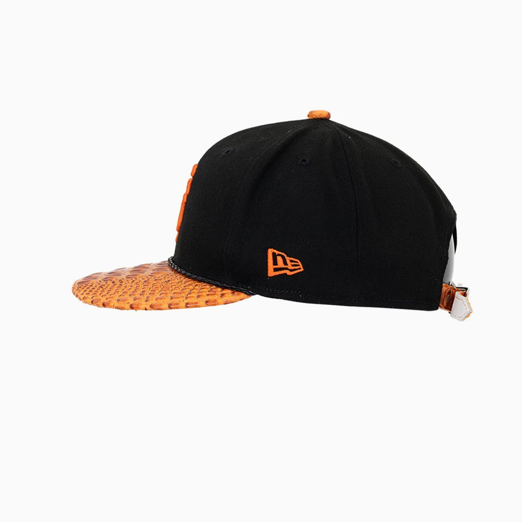 Gorra MLB San Francisco Giants de Breyer's Buck 50 con visera de cuero