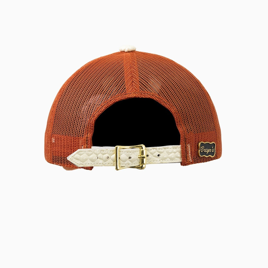 Casquette de routier en laine Buck 50 Breyer avec visière en cuir