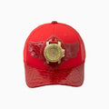 Gorra camionera de lana Buck 50 con visera de cuero Breyer