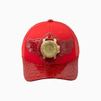 Gorra camionera de lana Buck 50 con visera de cuero Breyer