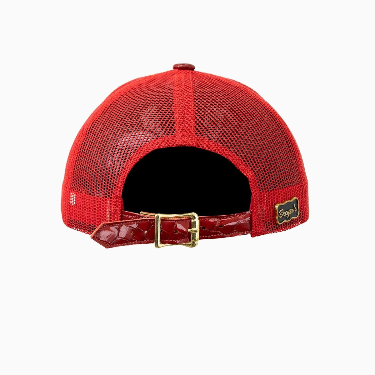 Gorra camionera de lana Buck 50 con visera de cuero Breyer