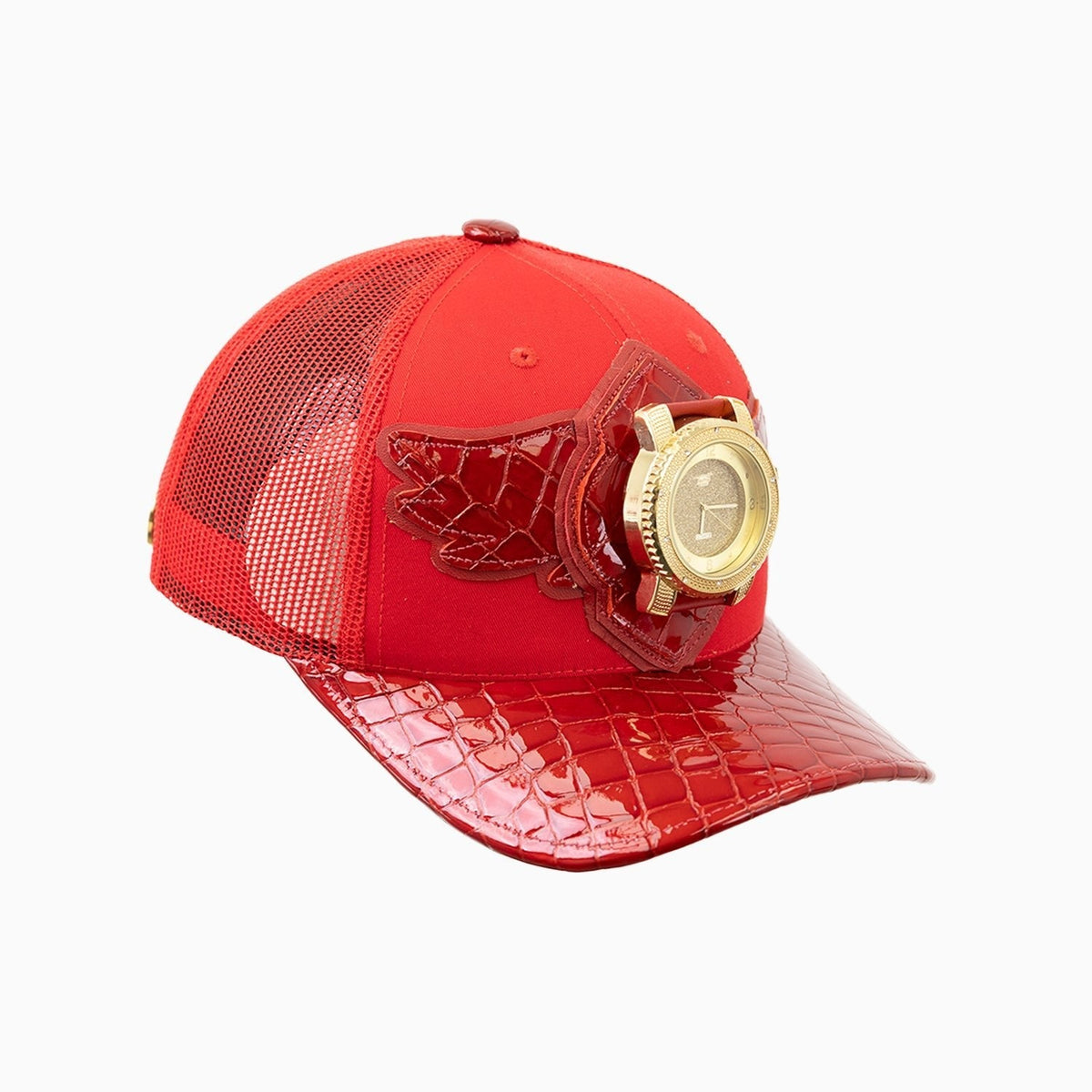 Gorra camionera de lana Buck 50 con visera de cuero Breyer