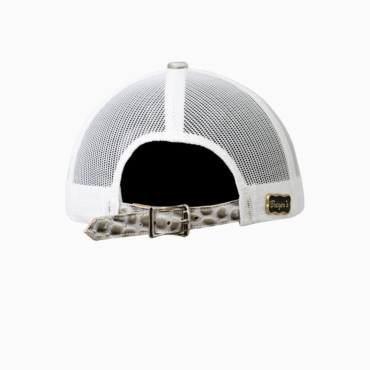 Gorra camionera de lana Buck 50 con visera de cuero Breyer