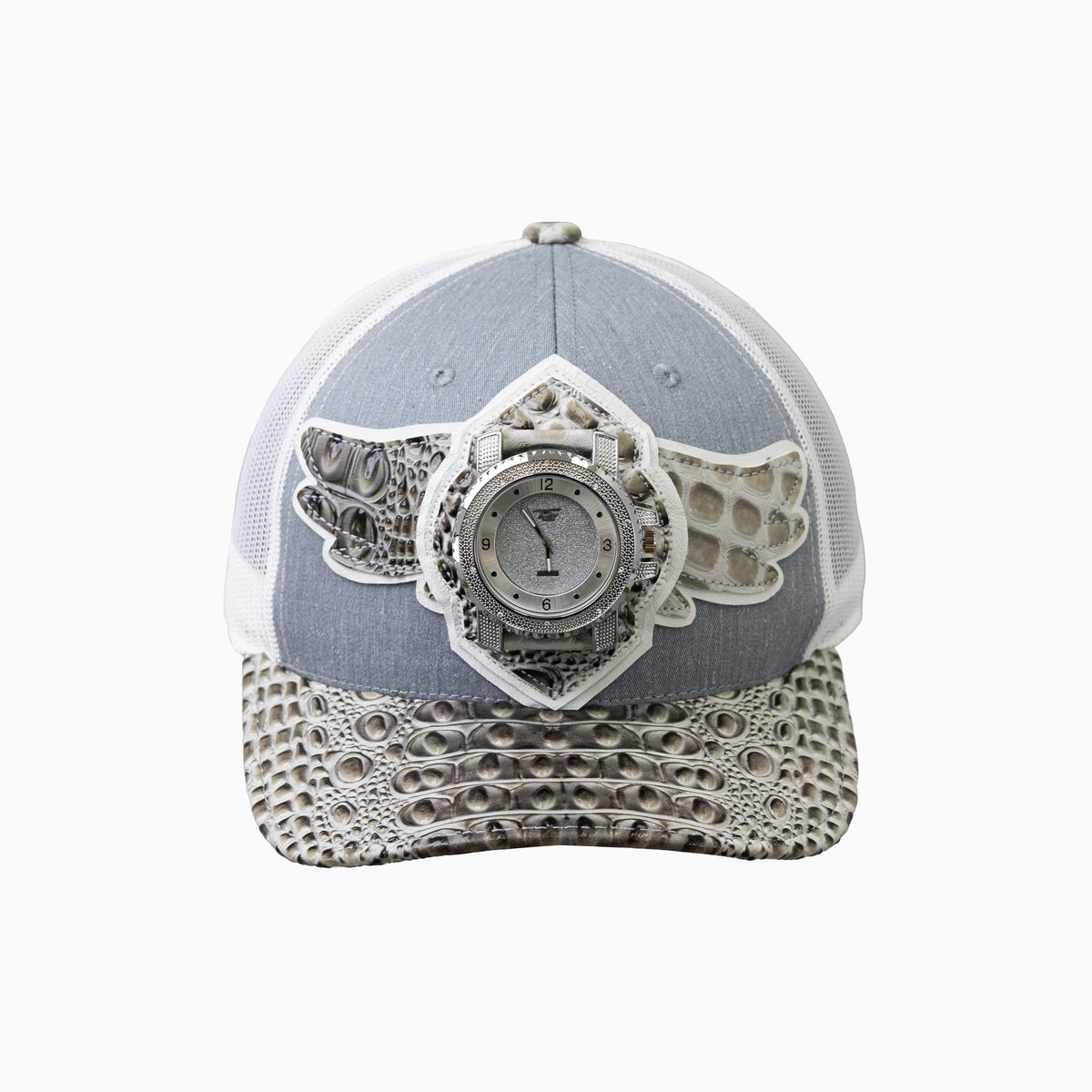 Gorra camionera de lana Buck 50 con visera de cuero Breyer