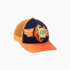 Casquette de routier en laine Buck 50 Breyer avec visière en cuir
