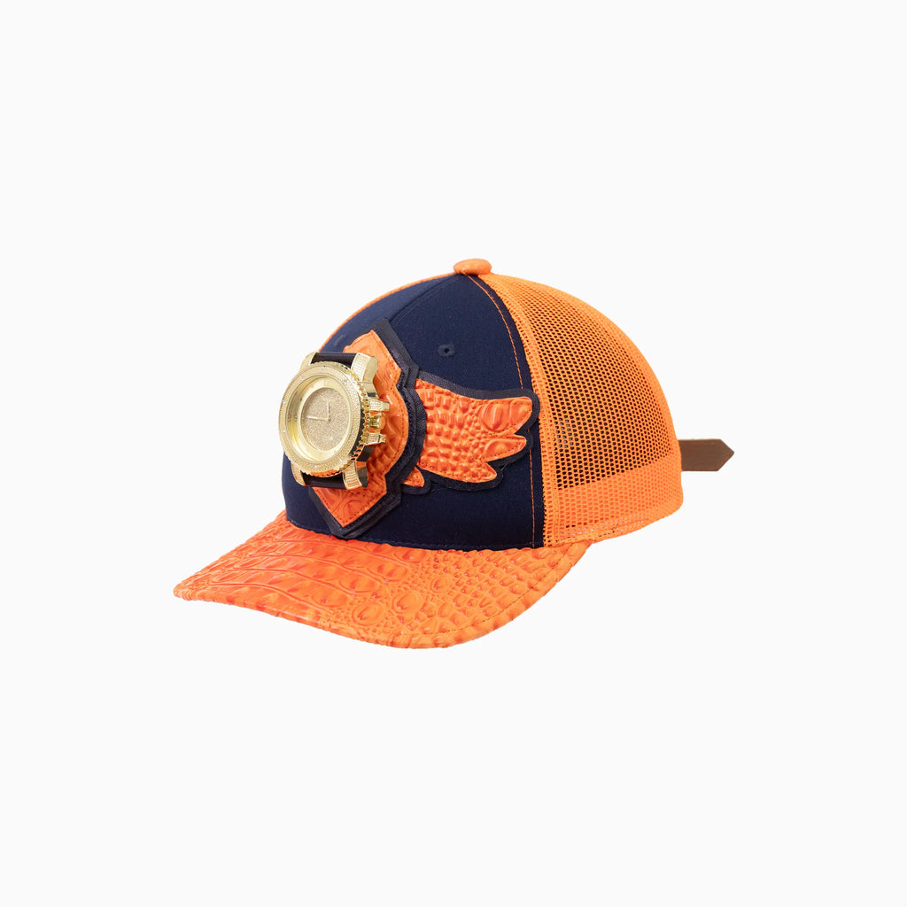 Casquette de routier en laine Buck 50 Breyer avec visière en cuir