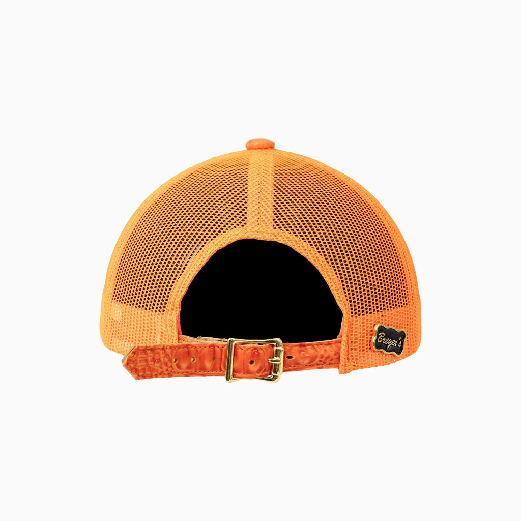Casquette de routier en laine Buck 50 Breyer avec visière en cuir
