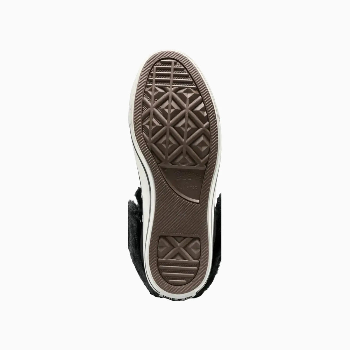 Women's All Star Fold Over Hi Faux Fur