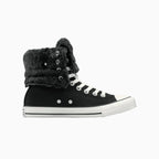 Women's All Star Fold Over Hi Faux Fur