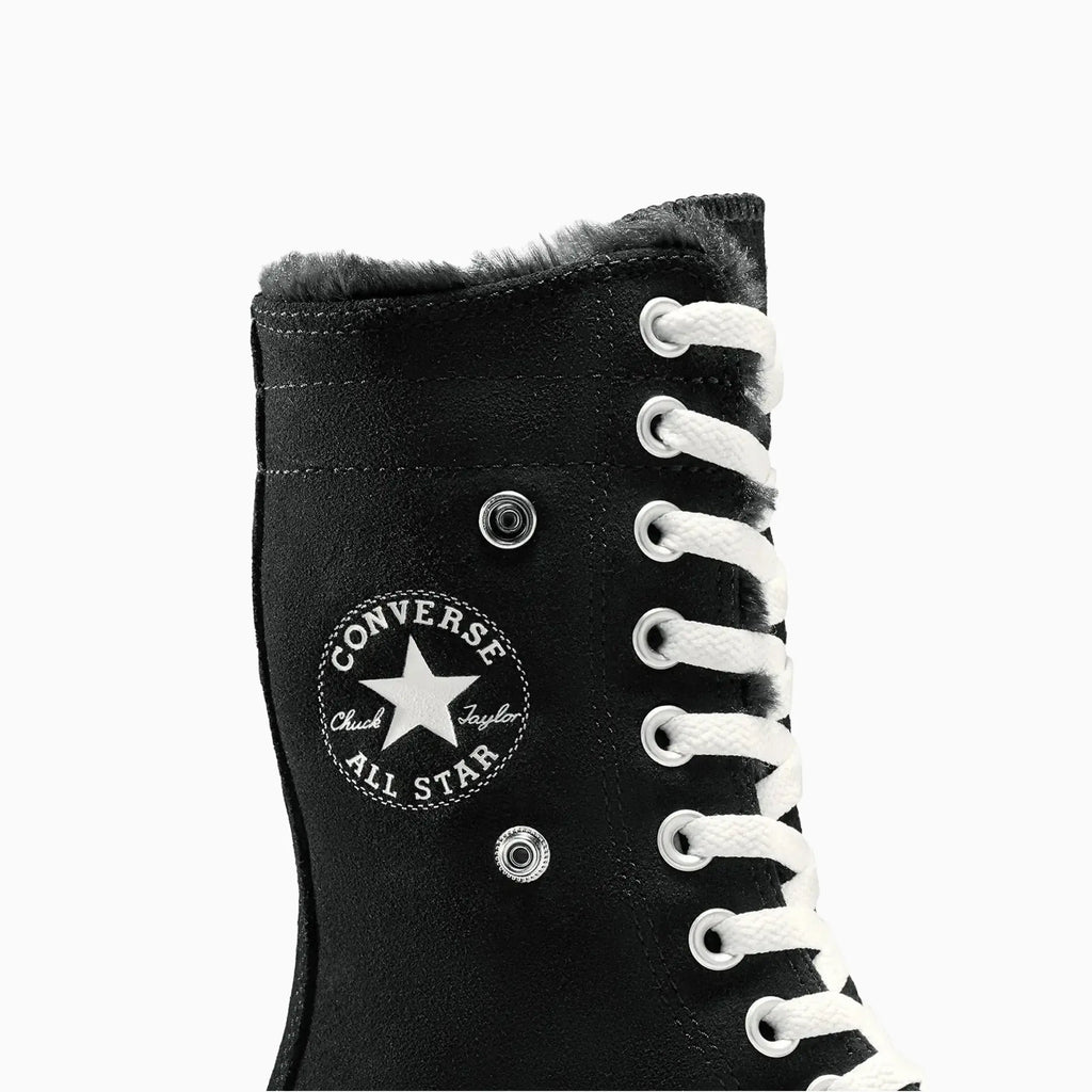Women's All Star Fold Over Hi Faux Fur