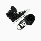 Women's All Star Fold Over Hi Faux Fur