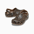 Pantufla clásica de mujer Clog 'Animal'