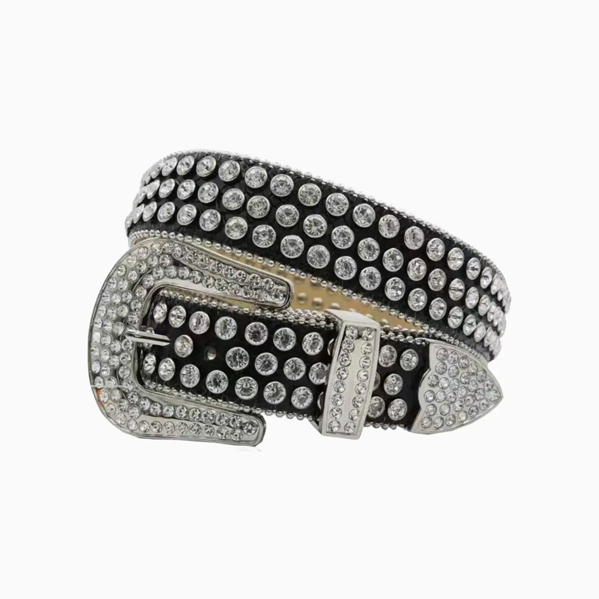 DNA Premium 'Eight Ball' Rhinestone Belt
