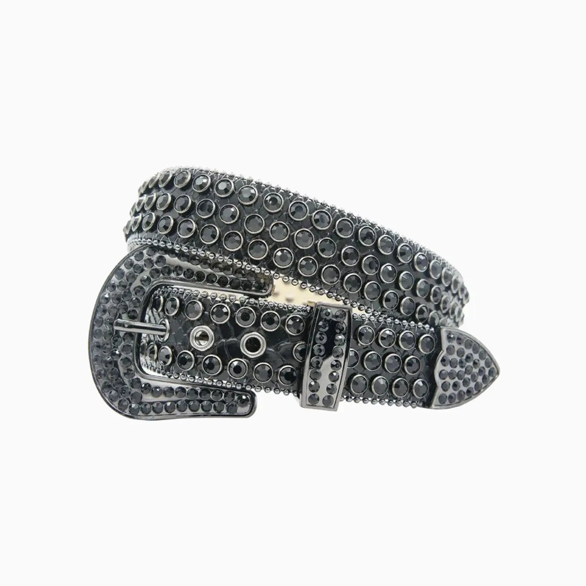 DNA Premium 'Midnight Armor' Rhinestone Belt