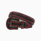 DNA Premium 'Red Reign' Rhinestone Belt