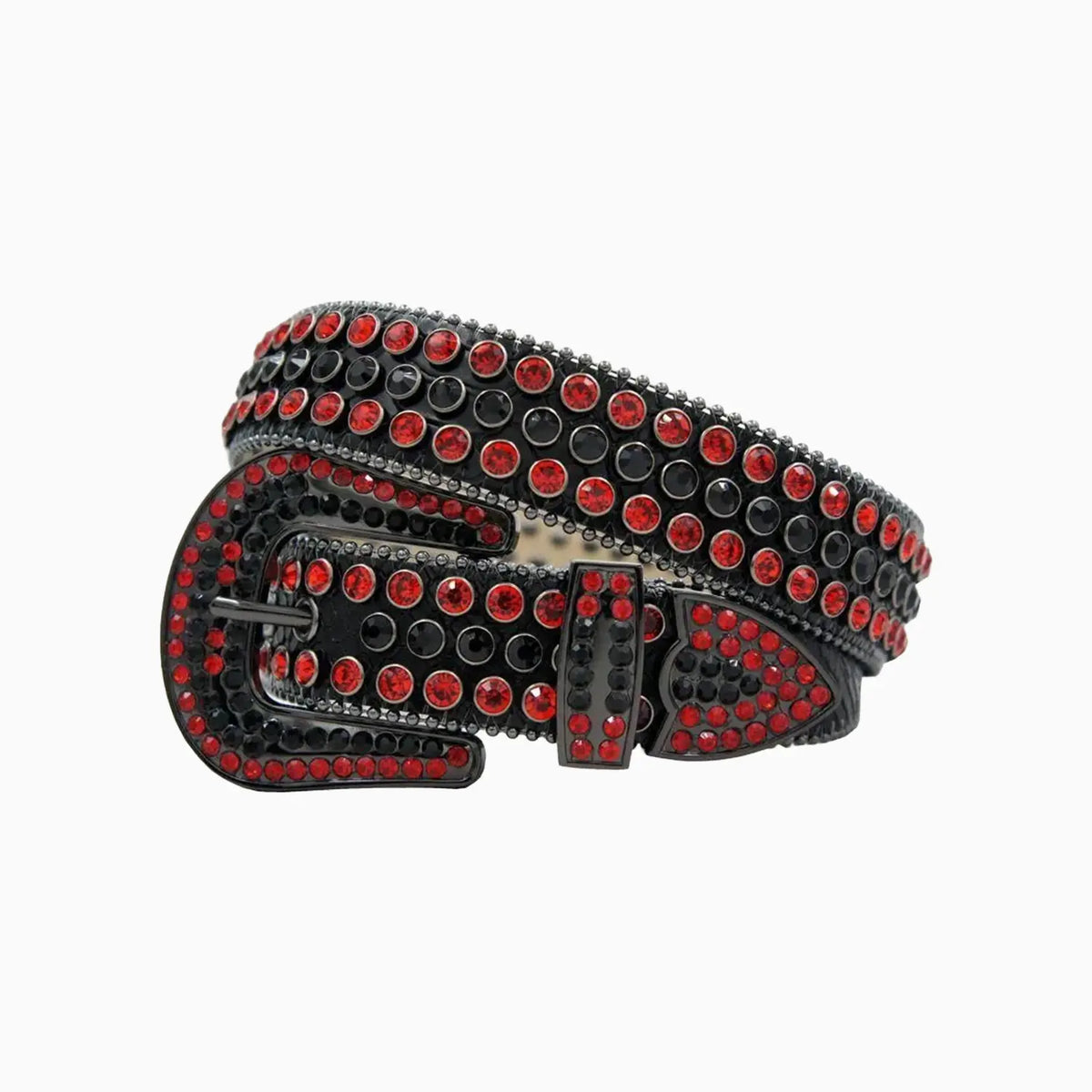 DNA Premium 'Red Reign' Rhinestone Belt