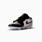 Men's Jordan 1 Low TD Football Cleat 'Metallic Gold Black'