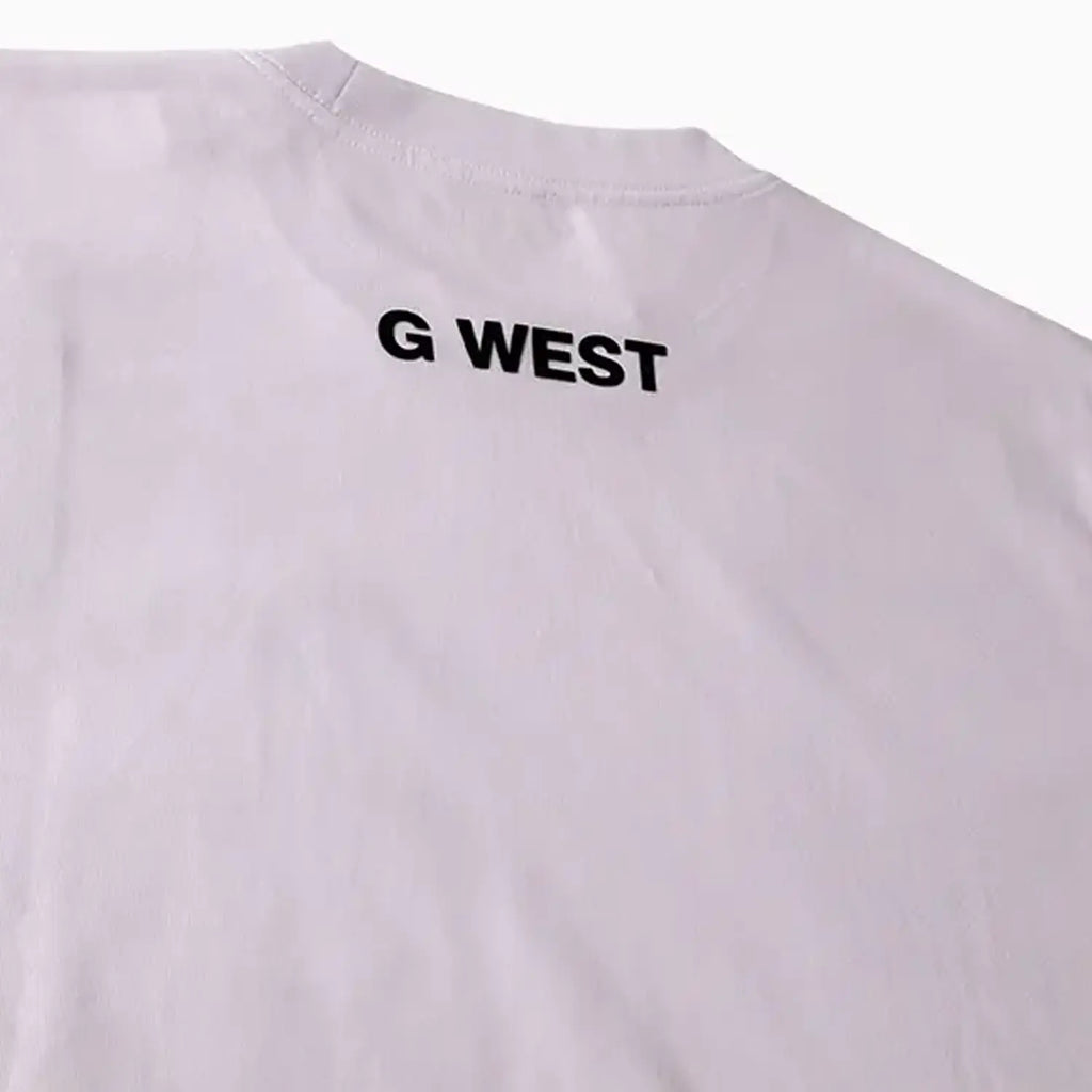 T-shirt Homme Motif Tête de Mort Fumé
