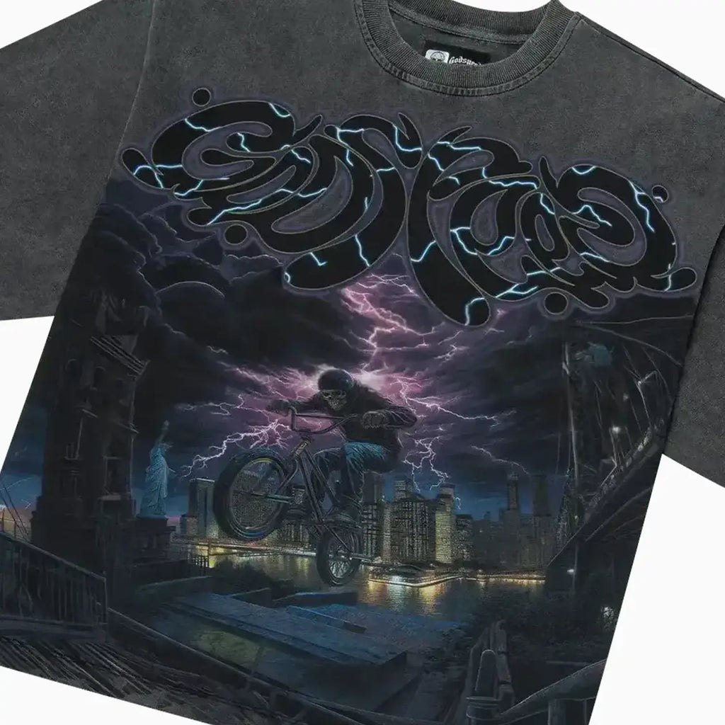 T-shirt à manches courtes BMX pour homme