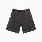 Shorts délavés anthracite Courtside pour homme