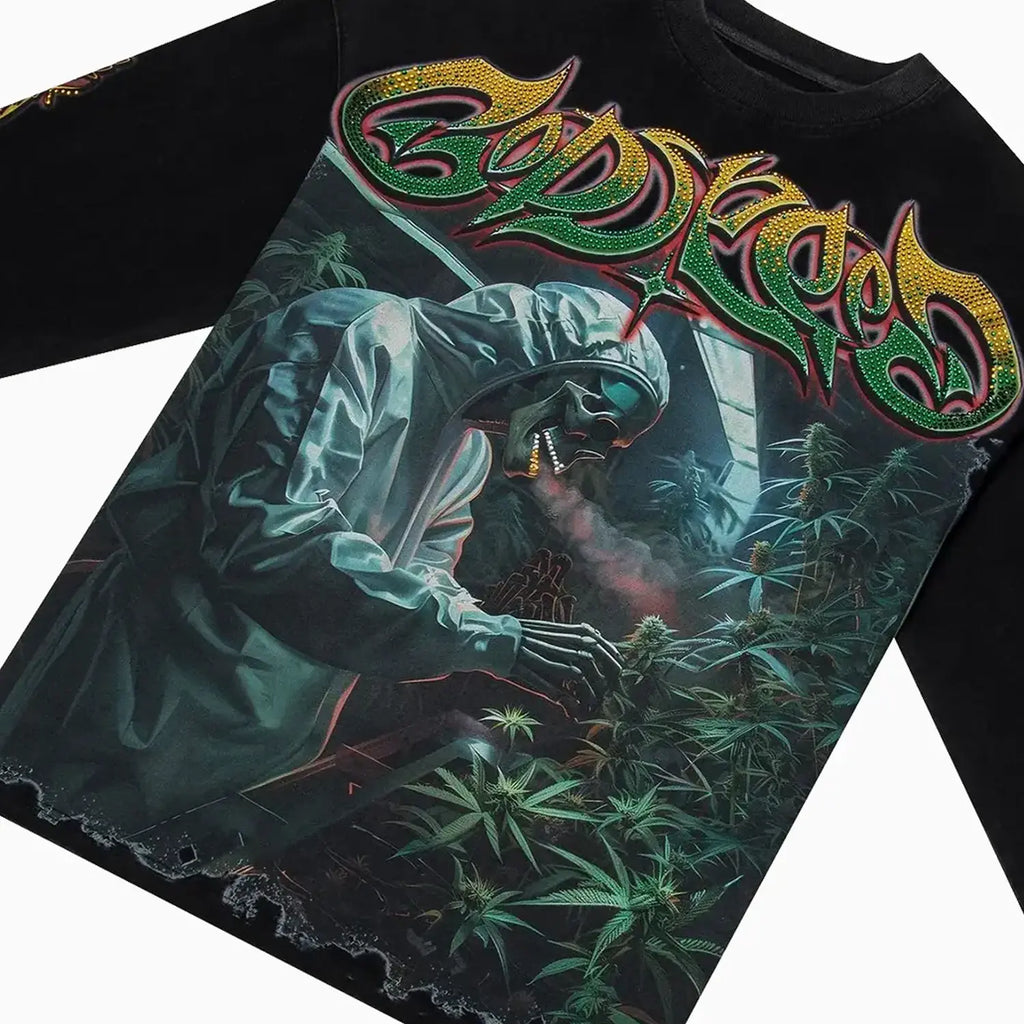 T-shirt manches longues VVS d'intérieur pour hommes