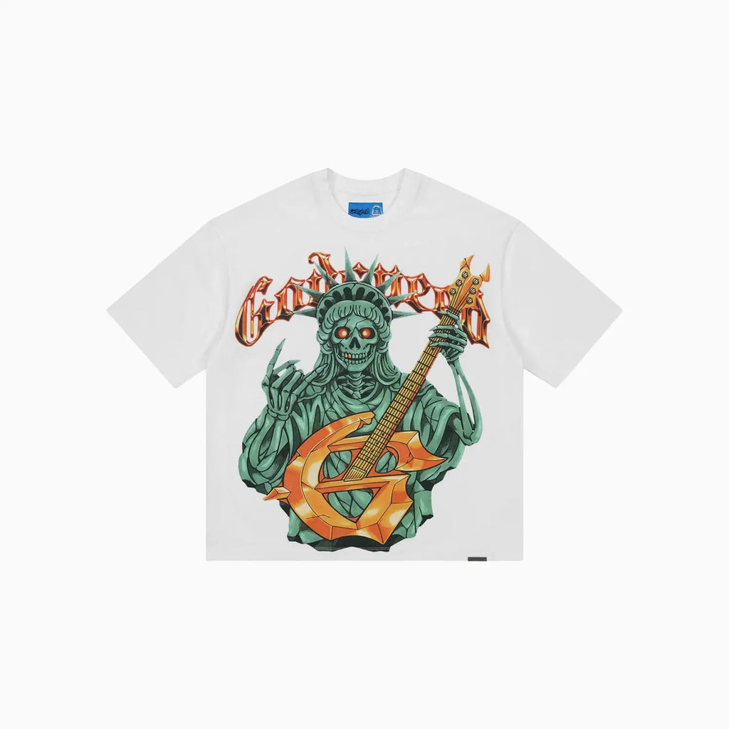 T-shirt rock Liberty homme