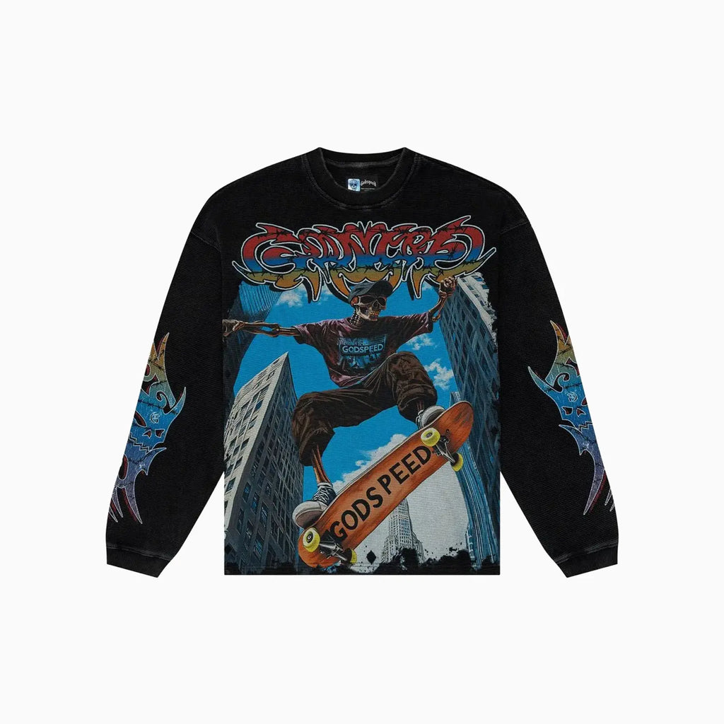 Men's Ollie Ls Thermal Sweatshirt - Famous | Online Store