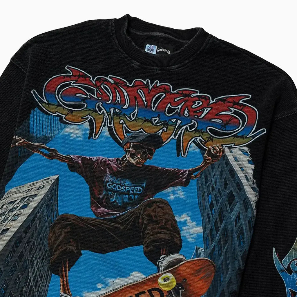 Men's Ollie Ls Thermal Sweatshirt - Famous | Online Store