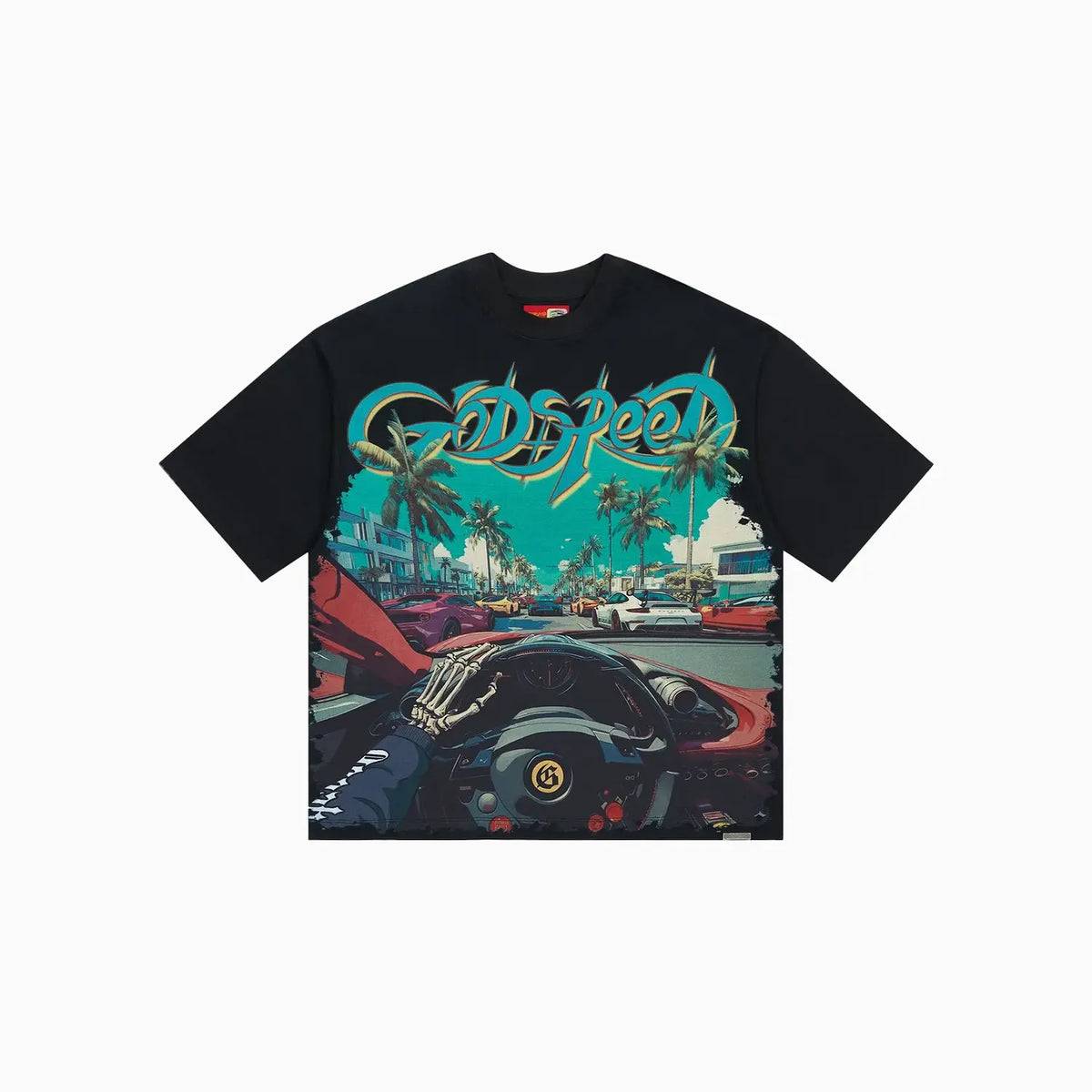 Men's Power Steering Short Sleeve T-Shirt