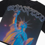 Men's Purple City Short Sleeve T-Shirt