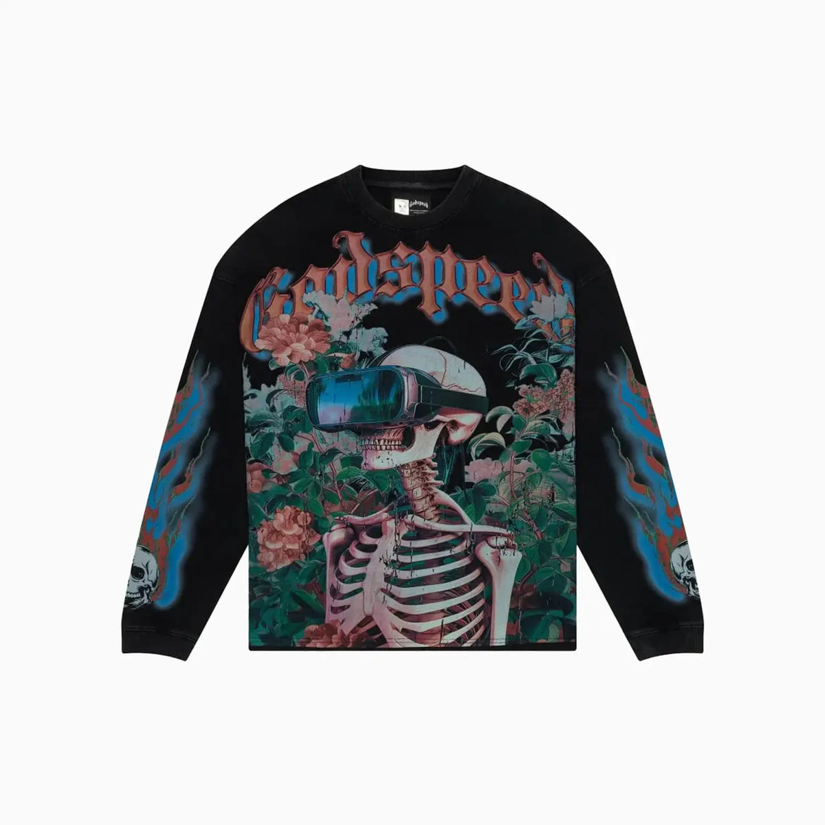 Men's Vision Flowers Long Sleeve Sweatshirt