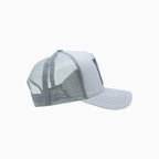 Gorra Trucker Gris Claro con Lobo de Luna Llena