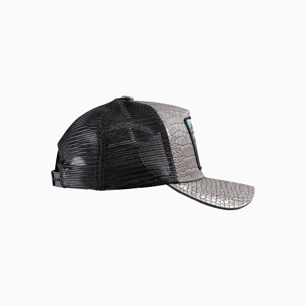 La Casquette Predator en Cuir de Trucker