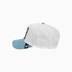 Denim Rooster Trucker Hat