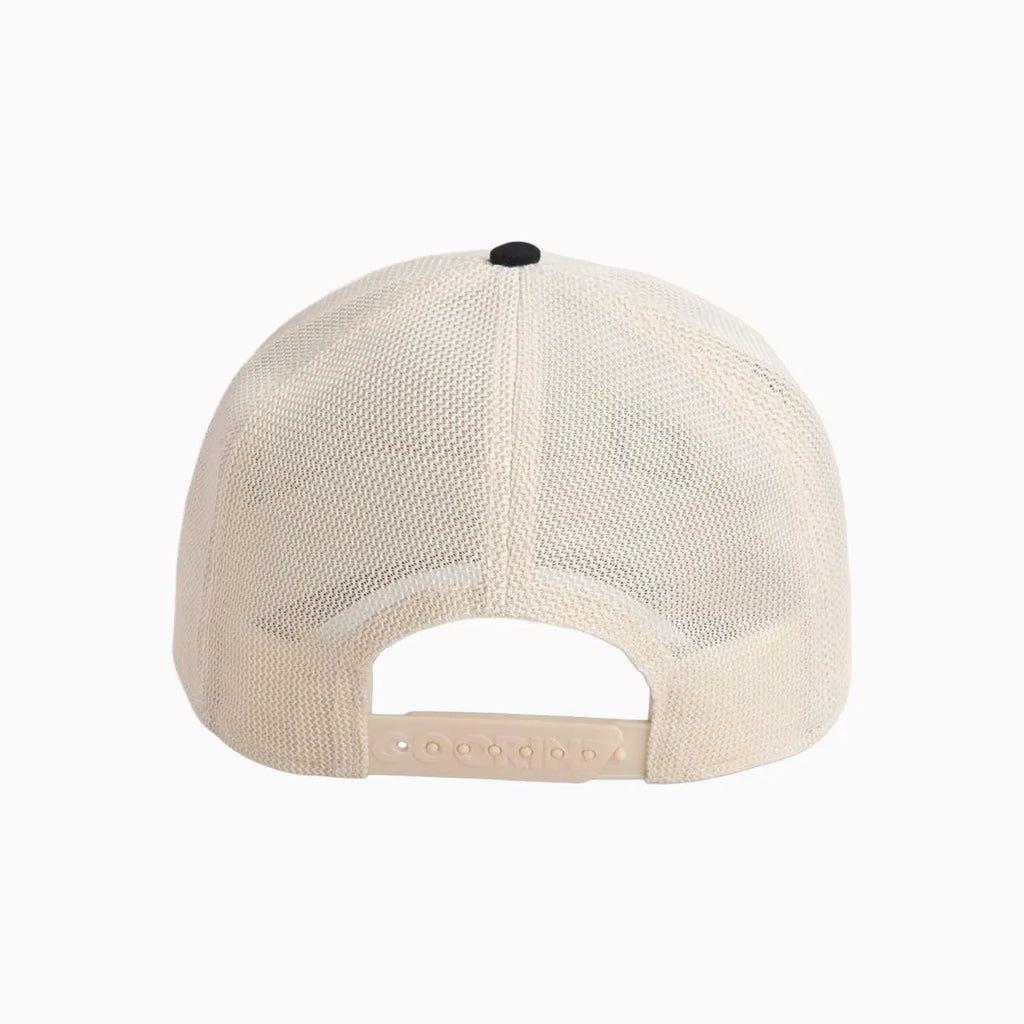 Casquette trucker crâne en similicuir