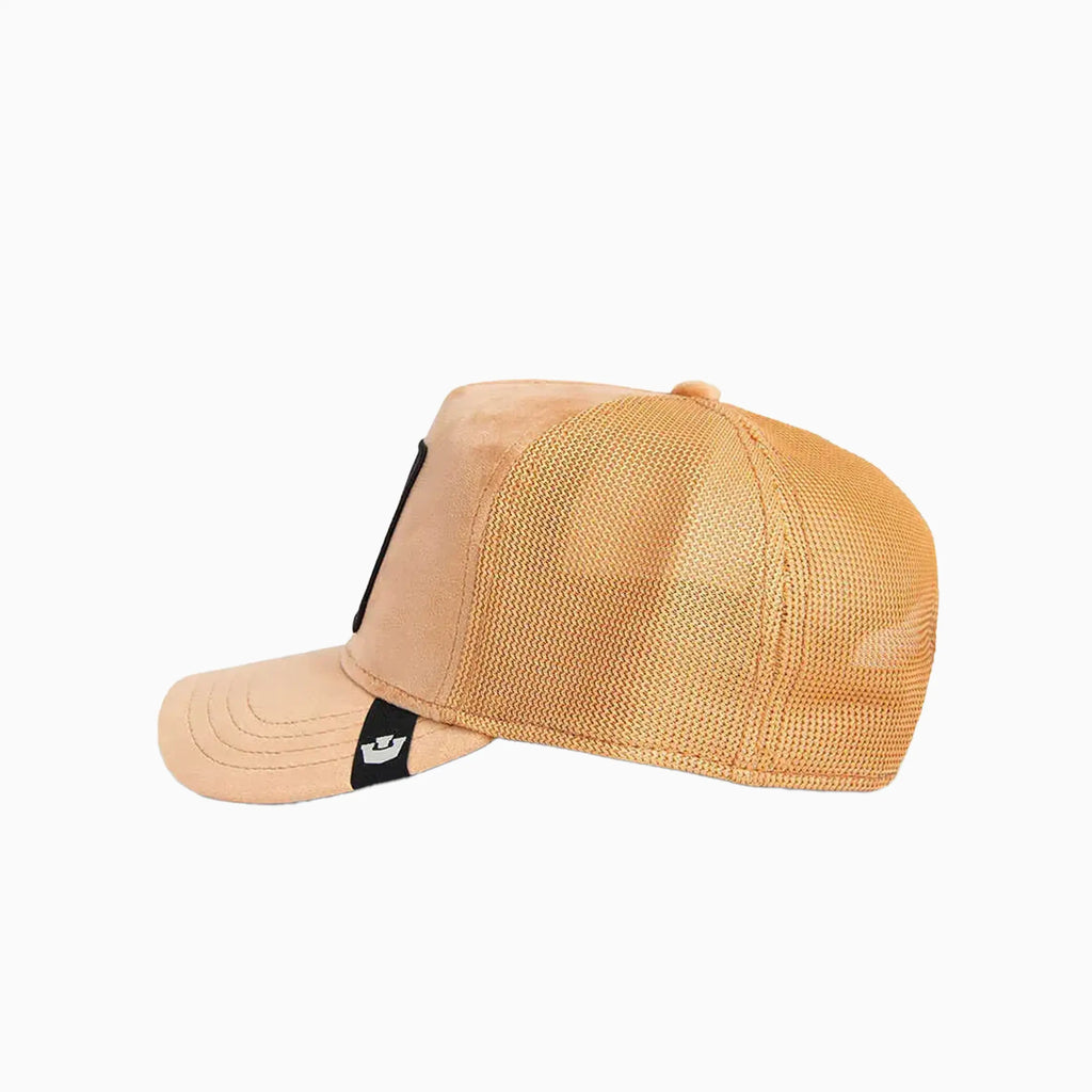 Casquette de routier guépard en velours