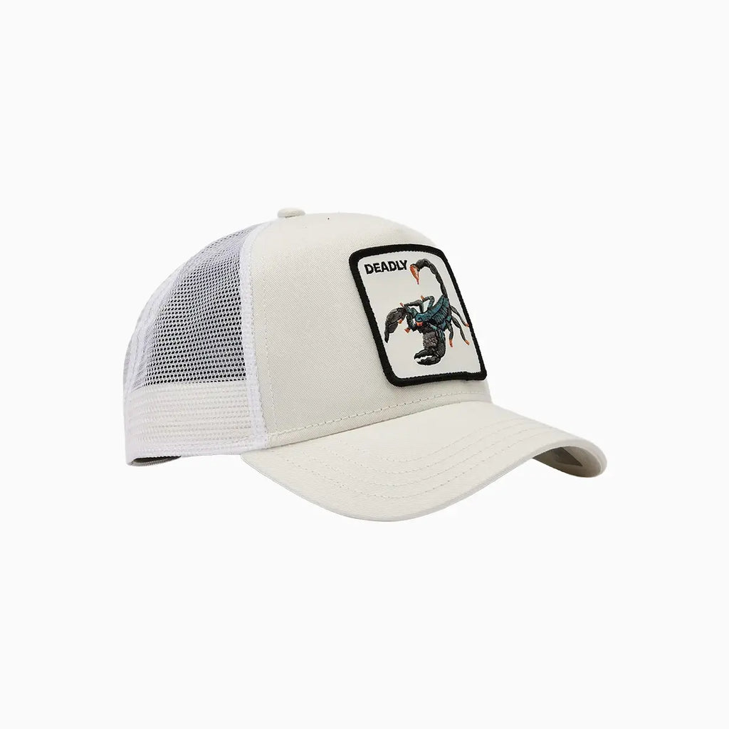 Gorra de camionero "Escorpión Mortal"